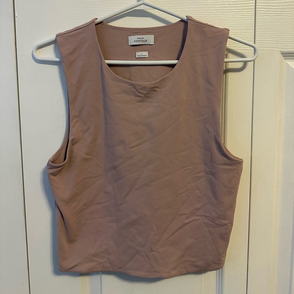 Aritzia Contour Mauve Tank Top